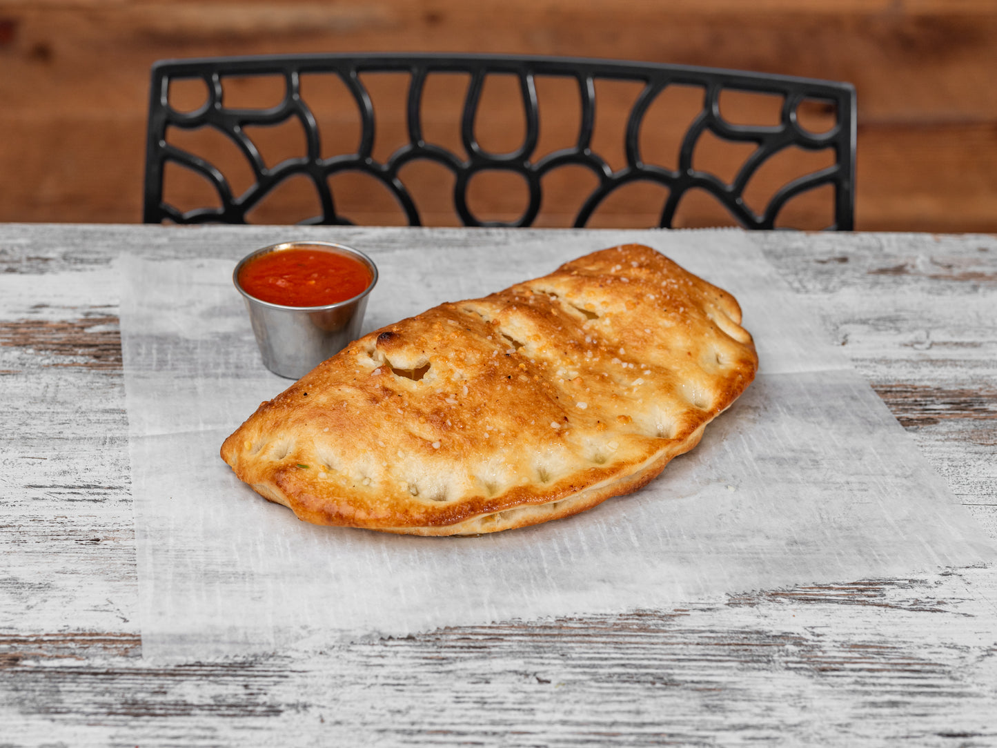 BBQ Chicken Calzone